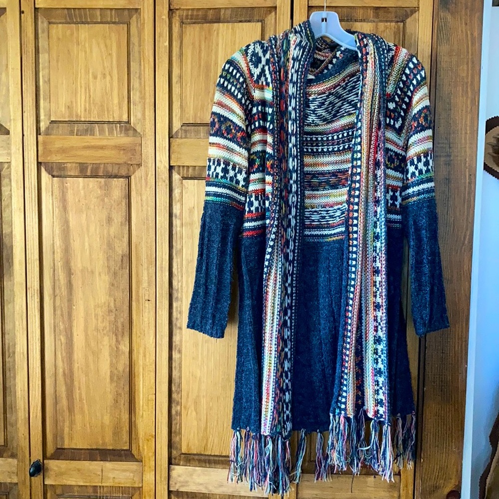Cardigan-multicolored
